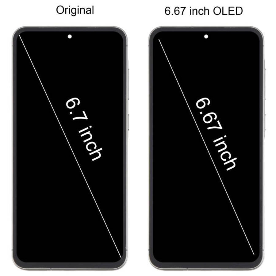 For Samsung Galaxy A56 SM-A566B 6.67 inch OLED LCD Screen Digitizer Full Assembly with Frame, For...