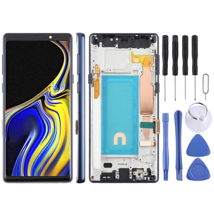 For Samsung Galaxy Note9 SM-N960F 6.33 inch TFT LCD Screen Digitizer Full Assembly with Frame, Fo...