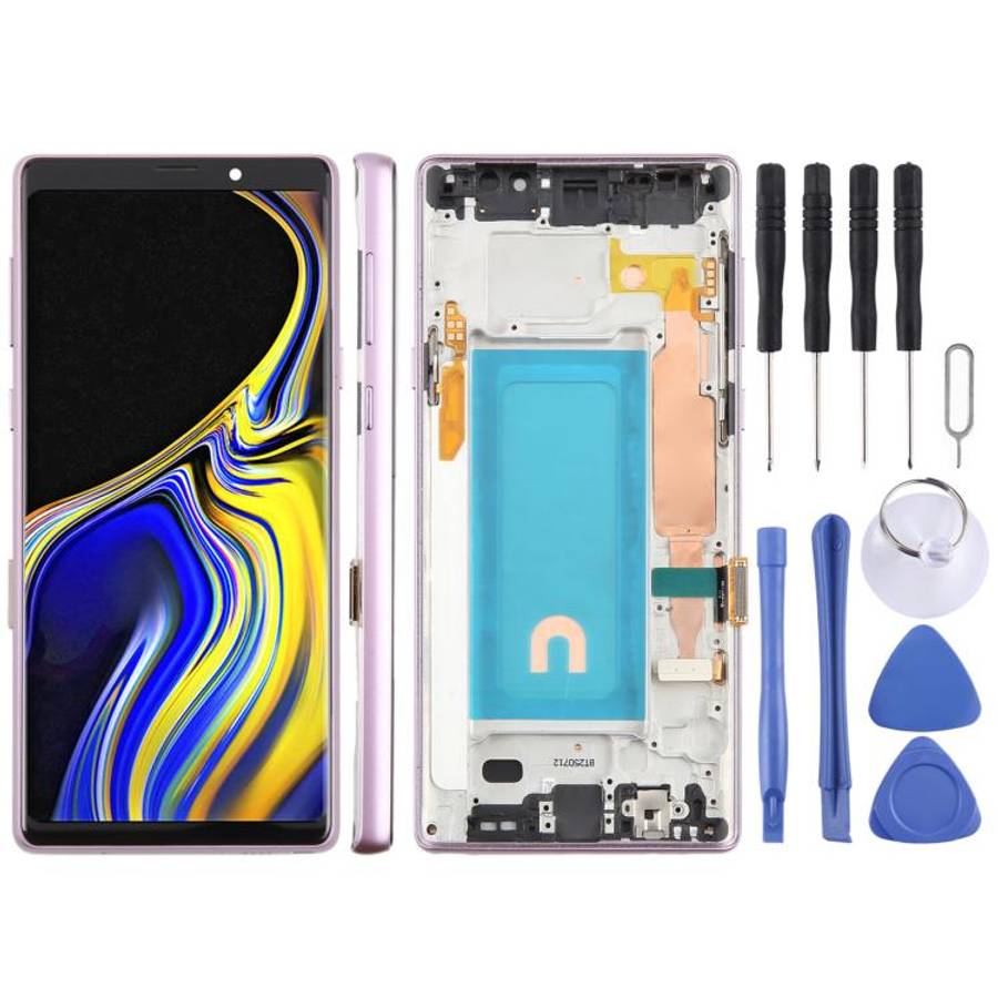 For Samsung Galaxy Note9 SM-N960F 6.33 inch TFT LCD Screen Digitizer Full Assembly with Frame, Fo...