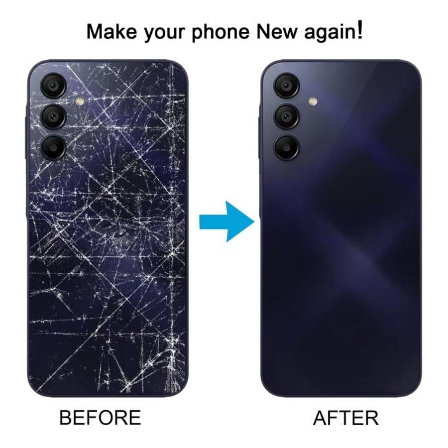 For Samsung Galaxy A15 SM-A155F Back Cover with Camera Lens Cover, For Samsung Galaxy A15