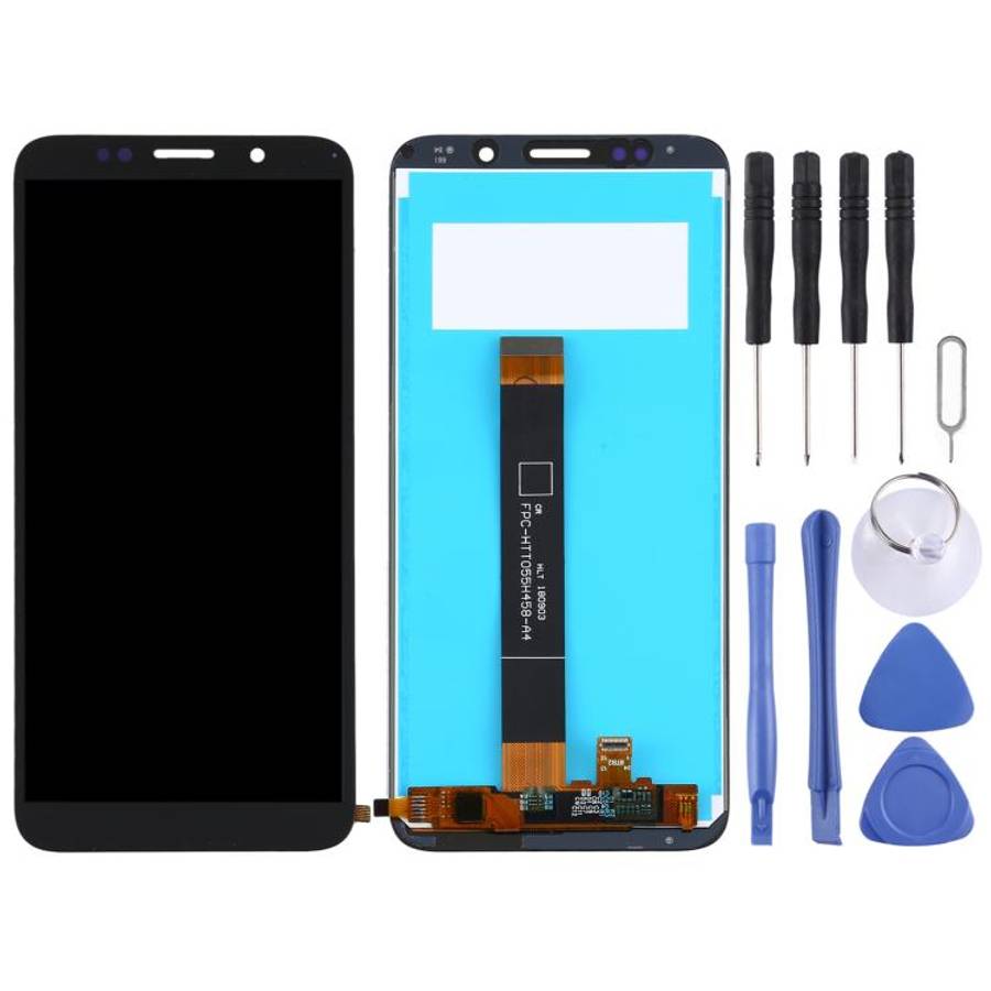 LCD Screen and Digitizer Full Assembly for Huawei Y5p, For Huawei Y5p