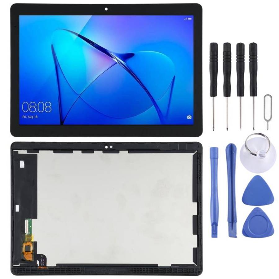 LCD Screen and Digitizer Full Assembly with Frame for Huawei MediaPad T3 10 AGS-L09/AGS-L03/AGS-W...