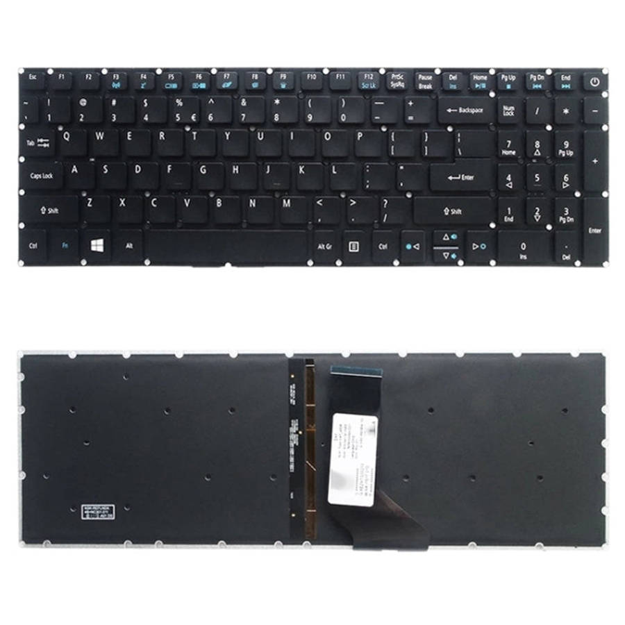 US Version Keyboard with Keyboard Backlight for Acer Aspire E5-532 E5-522 E5-573 E5-574 E5-722 E5...