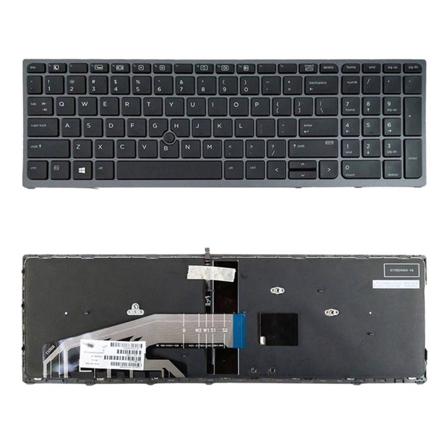 US Version Keyboard with Backlight for HP Zbook 15 17 G3 848311-001, For HP Zbook 15(with Backlight)