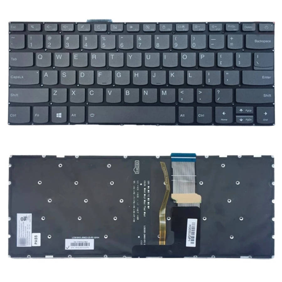 US Version Keyboard with Backlight for Lenovo IdeaPad 320-14isk 320-14ikb 320-14ast 320s-14ikb 32...