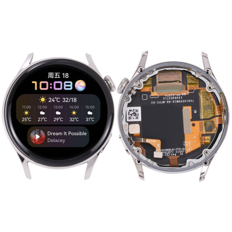 Original LCD Screen and Digitizer Full Assembly With Frame for Huawei Watch 3, For Huawei Watch 3...