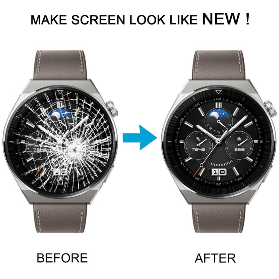 For Huawei Watch GT 3 Pro 42mm ODN-B19 OEM Front Screen Outer Glass Lens with OCA Optically Clear...