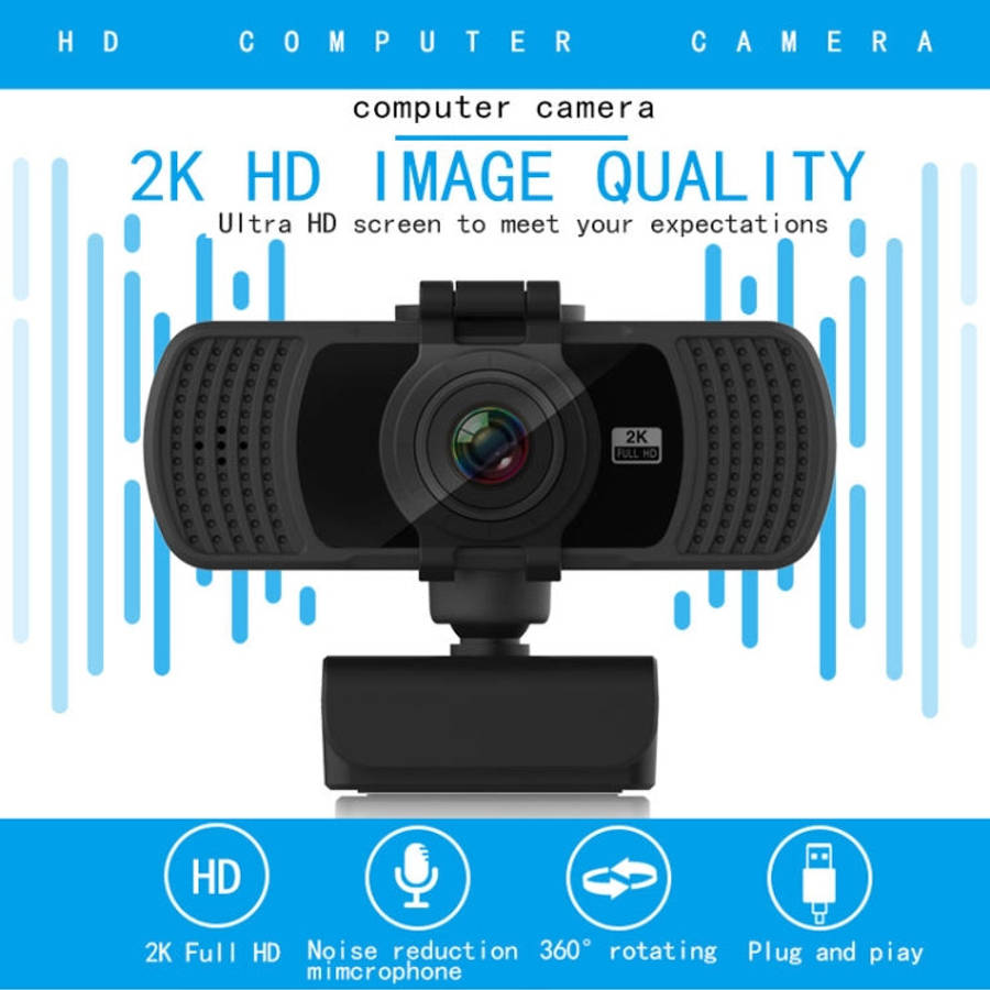 Richwell PC-06 Mini 360 Degrees Rotating 4.0 MP HD Auto Focus PC Webcam with Noise Reduction Micr...
