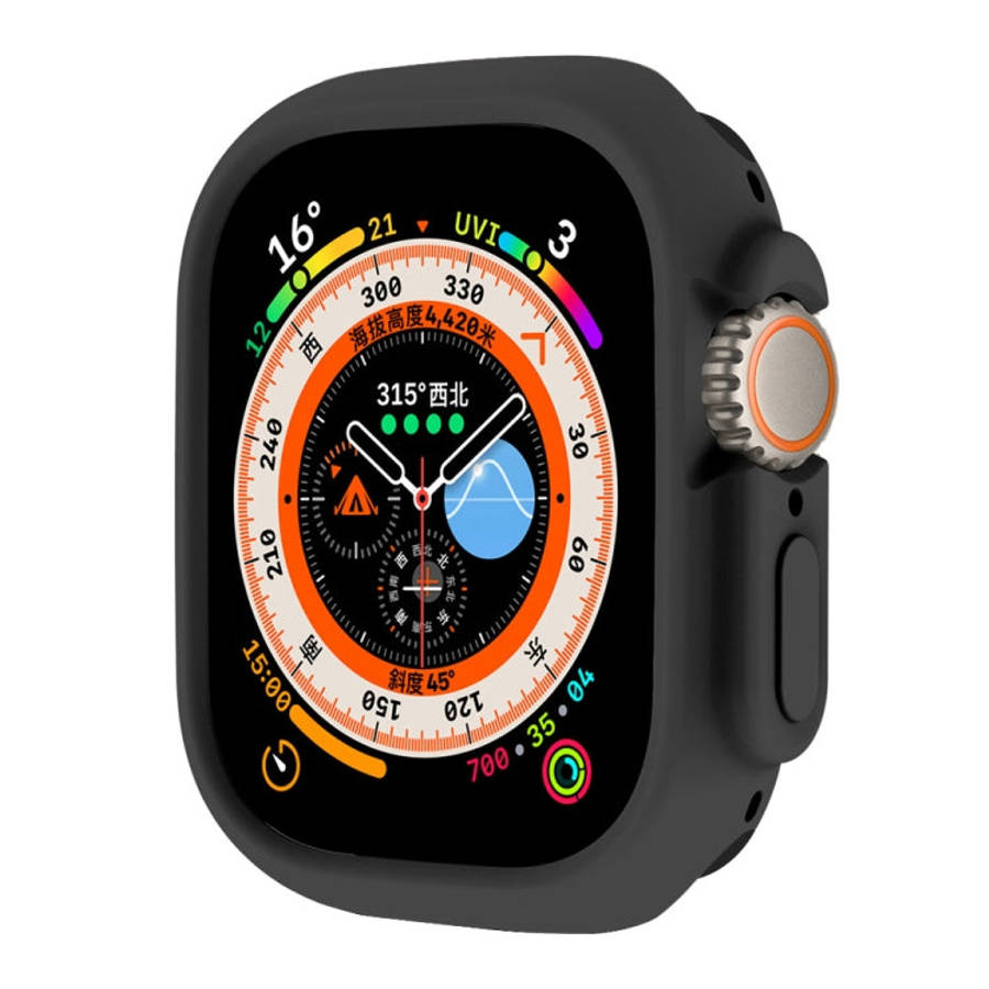 For Apple Watch Ultra 3 / 2 / 1 49mm ENKAY Solid Color Protective Soft TPU Frame Case