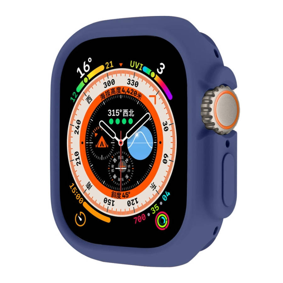 For Apple Watch Ultra 3 / 2 / 1 49mm ENKAY Solid Color Protective Soft TPU Frame Case