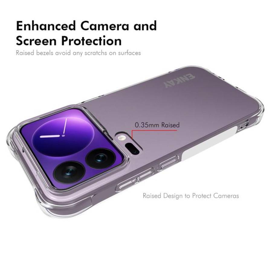 ENKAY Hat-Prince Transparent TPU Shockproof Phone Case, For Xiaomi 18 Pro Max 5G, For Xiaomi 18 P...