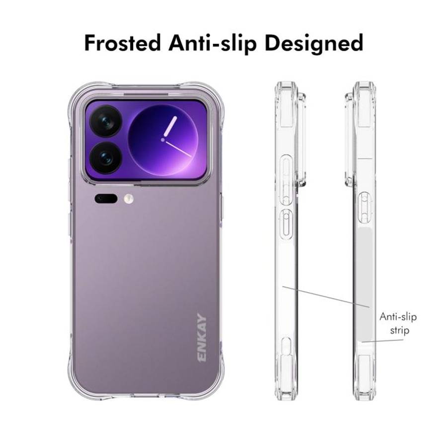 ENKAY Hat-Prince Transparent TPU Shockproof Phone Case, For Xiaomi 18 Pro Max 5G, For Xiaomi 18 P...