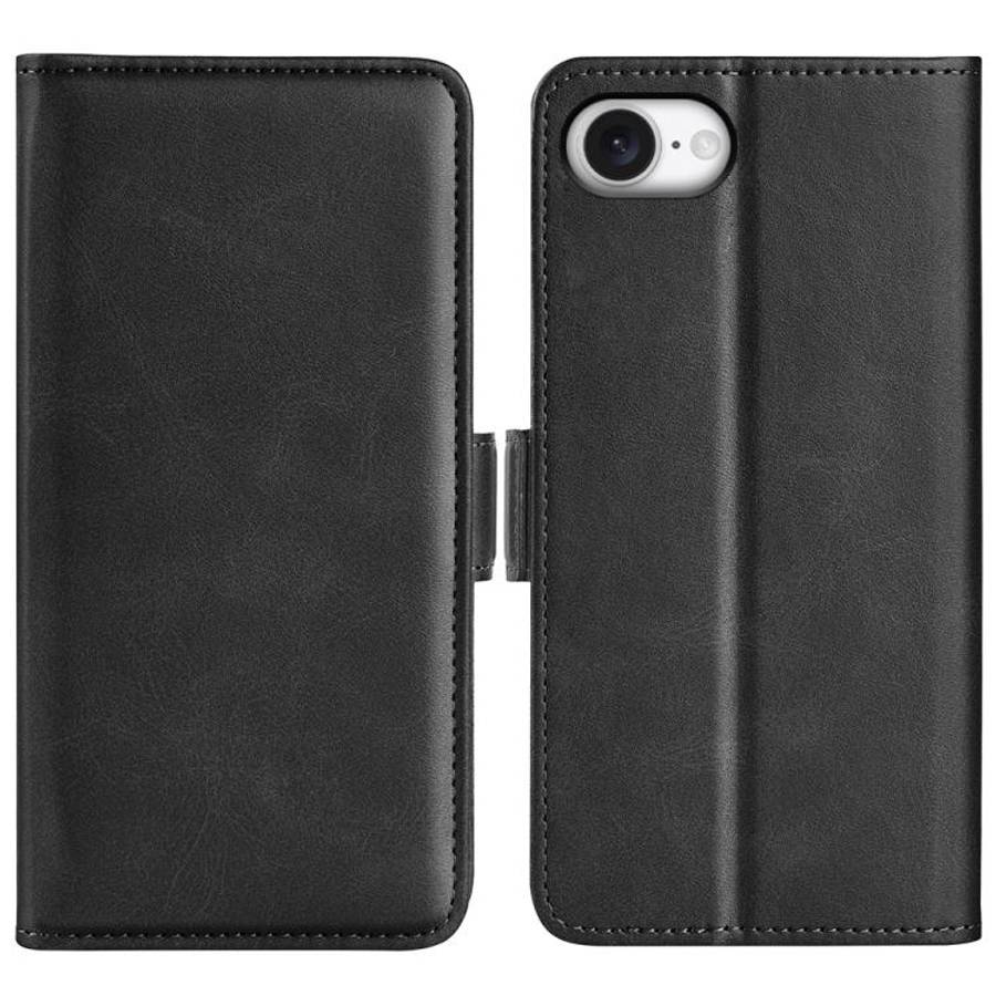 Dual-side Magnetic Buckle Horizontal Flip Leather Phone Case, For iPhone 18 Pro / 17 Pro, For iPh...