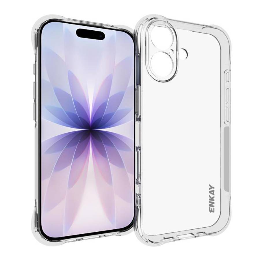 ENKAY Hat-Prince Transparent TPU Shockproof Phone Case, For iPhone 18 Pro / 17 Pro, For iPhone 18...