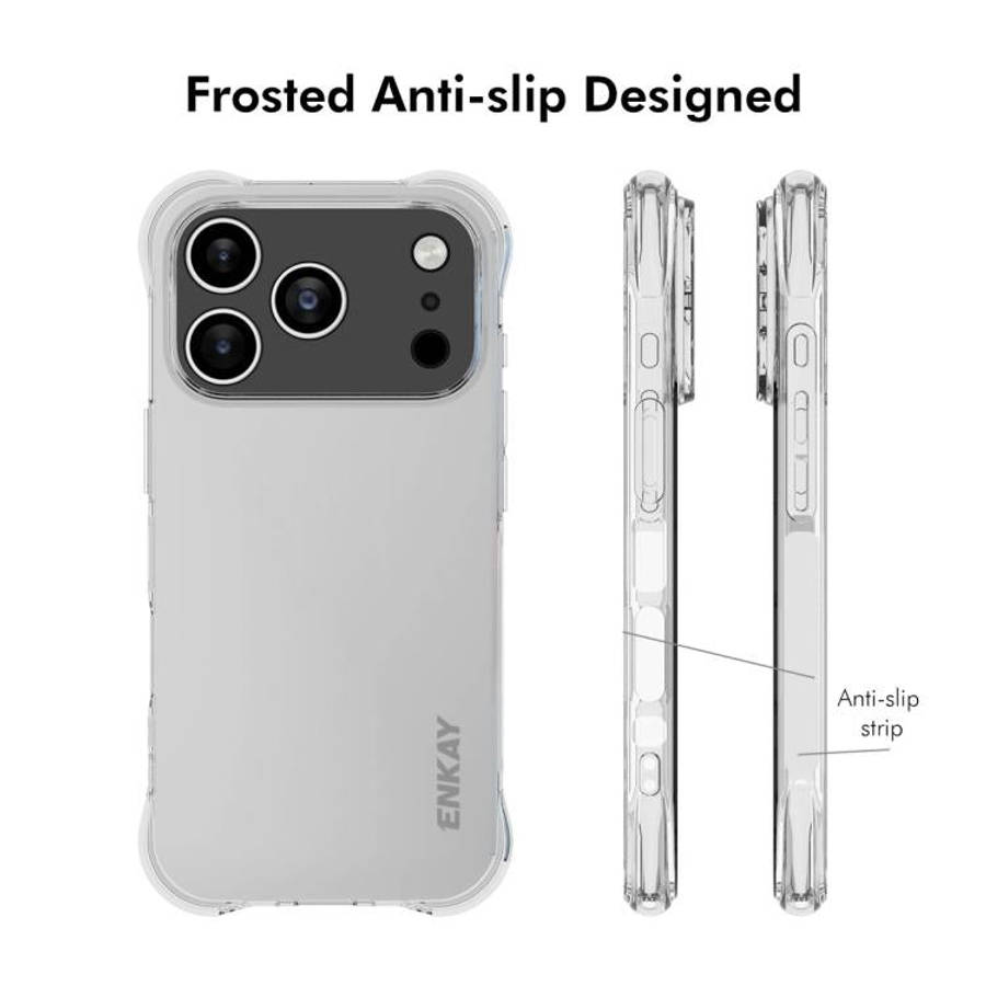 ENKAY Hat-Prince Transparent TPU Shockproof Phone Case, For iPhone 18 Pro / 17 Pro, For iPhone 18...
