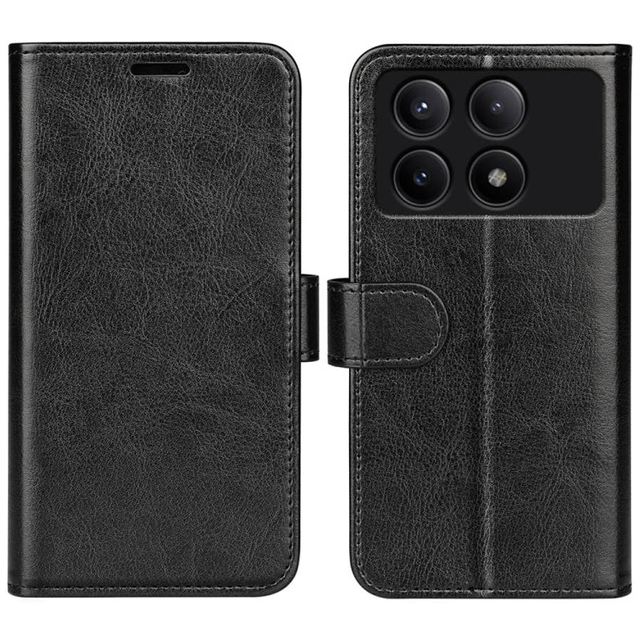 R64 Texture Horizontal Flip Leather Phone Case, For Xiaomi Redmi Note 14 Pro 5G, For Xiaomi 14T P...