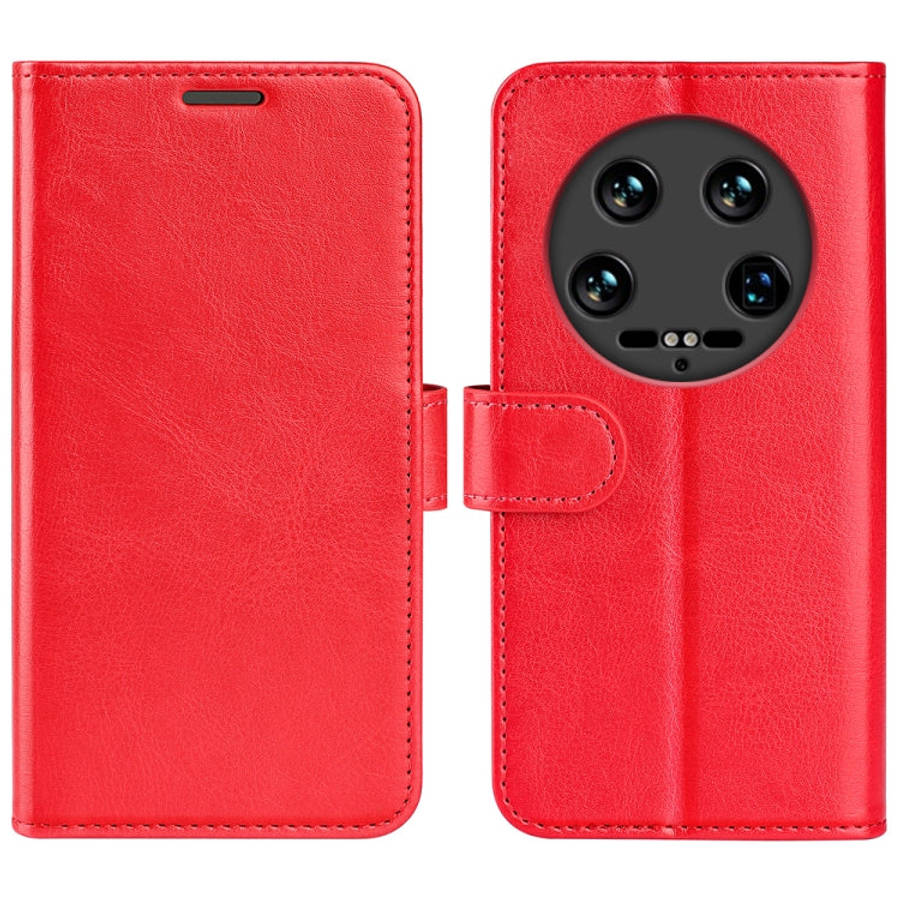 R64 Texture Horizontal Flip Leather Phone Case, For Xiaomi Redmi Note 14 Pro 5G, For Xiaomi 14T P...