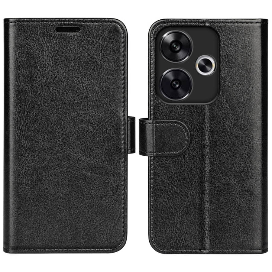 R64 Texture Horizontal Flip Leather Phone Case, For Xiaomi Redmi Note 14 Pro 5G, For Xiaomi 14T P...