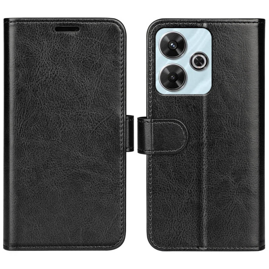 R64 Texture Horizontal Flip Leather Phone Case, For Xiaomi Redmi Note 14 Pro 5G, For Xiaomi 14T P...
