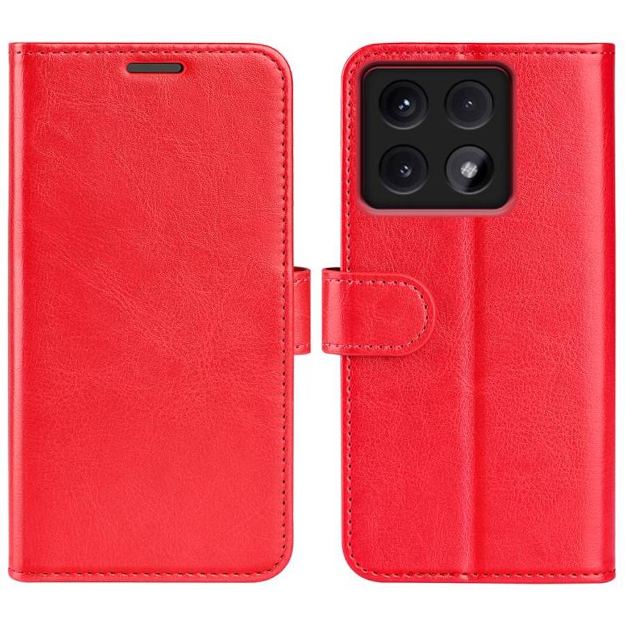 R64 Texture Horizontal Flip Leather Phone Case, For Xiaomi Redmi Note 14 Pro 5G, For Xiaomi 14T P...