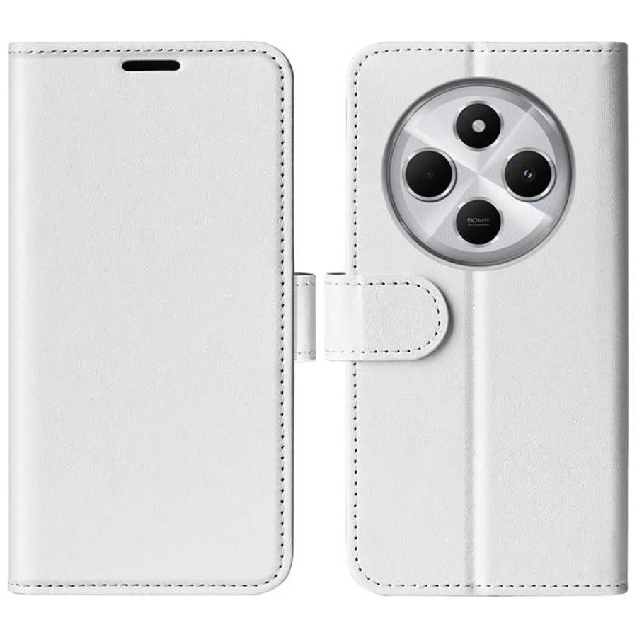 R64 Texture Horizontal Flip Leather Phone Case, For Xiaomi Redmi Note 14 Pro 5G, For Xiaomi 14T P...