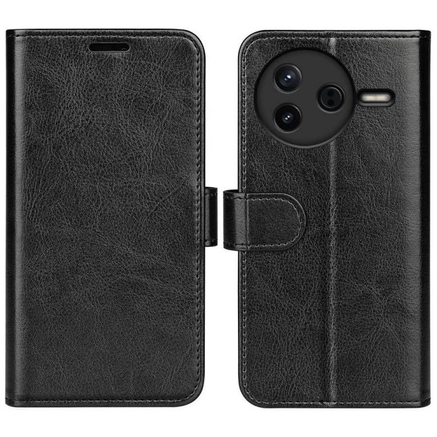 R64 Texture Horizontal Flip Leather Phone Case, For Xiaomi Poco F8 Ultra 5G, For Redmi Note 15 4G...