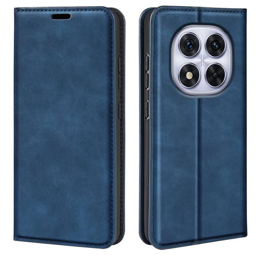 Retro-skin Magnetic Suction Leather Phone Case, For Xiaomi Redmi Note 14 Pro 4G, For Redmi Note 1...