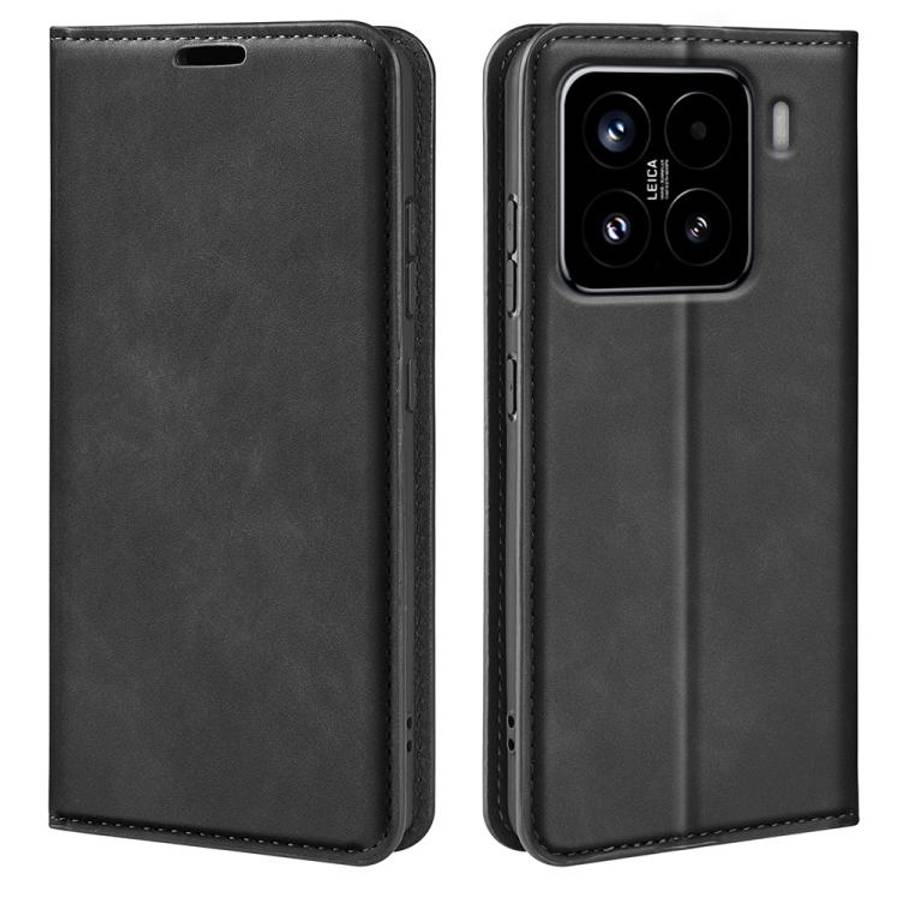 Retro-skin Magnetic Suction Leather Phone Case, For Xiaomi Redmi Note 14 Pro 4G, For Redmi Note 1...