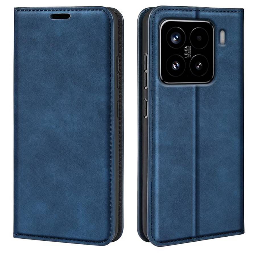 Retro-skin Magnetic Suction Leather Phone Case, For Xiaomi Redmi Note 14 Pro 4G, For Redmi Note 1...