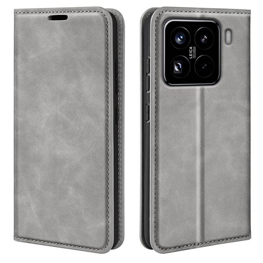 Retro-skin Magnetic Suction Leather Phone Case, For Xiaomi Redmi Note 14 Pro 4G, For Redmi Note 1...