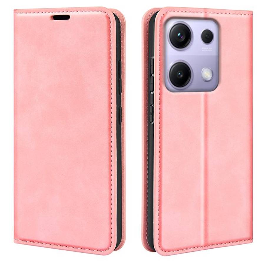Retro-skin Magnetic Suction Leather Phone Case, For Xiaomi 17 Pro Max, For Redmi Note 15 Pro Glob...