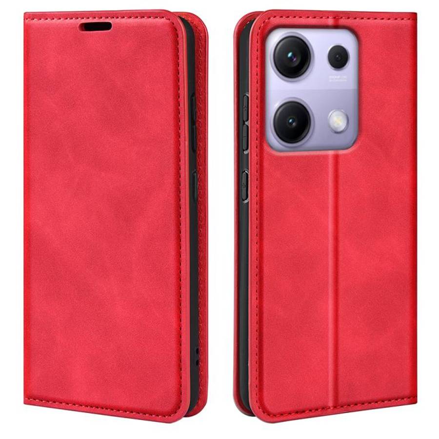Retro-skin Magnetic Suction Leather Phone Case, For Xiaomi 17 Pro Max, For Redmi Note 15 Pro Glob...