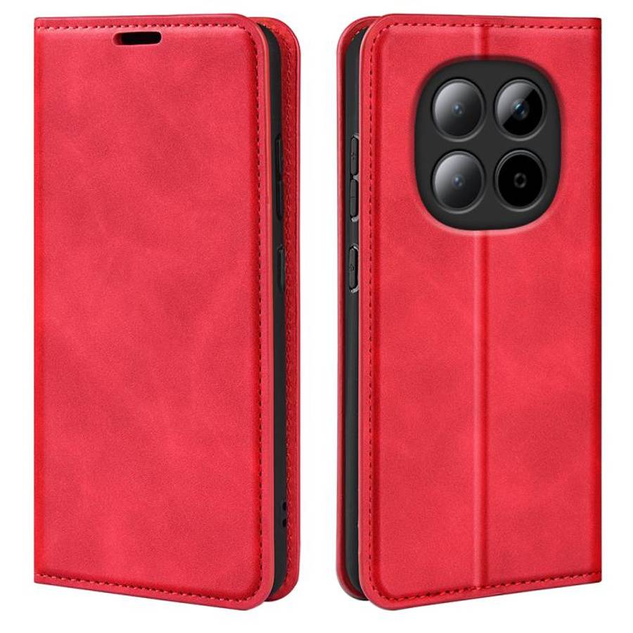 Retro-skin Magnetic Suction Leather Phone Case, For Xiaomi 17 Pro Max, For Redmi Note 15 Pro Glob...