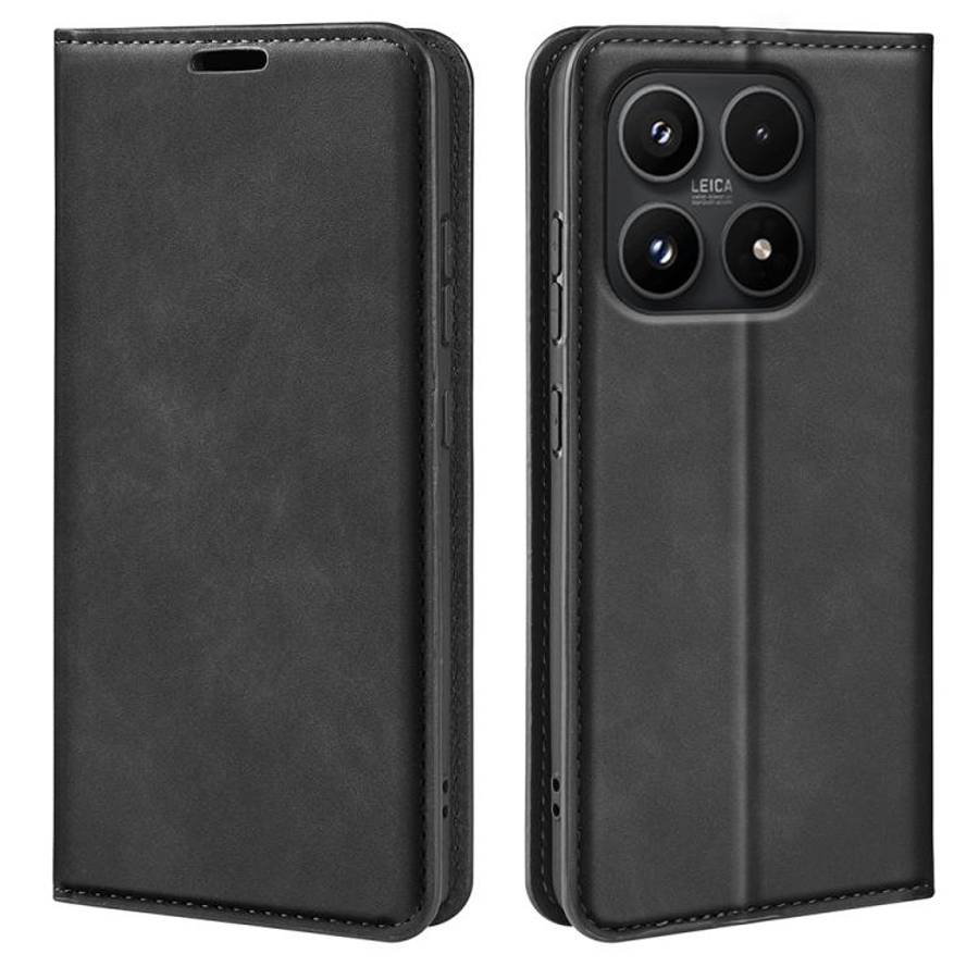 Retro-skin Magnetic Suction Leather Phone Case, For Xiaomi 17 Pro Max, For Redmi Note 15 Pro Glob...