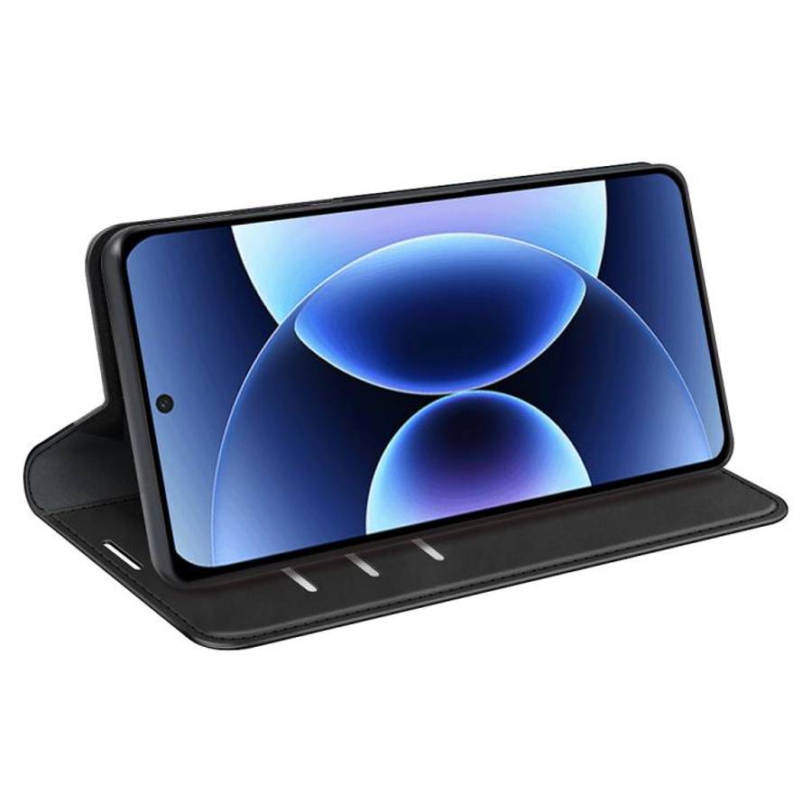 Retro-skin Magnetic Suction Leather Phone Case, For Xiaomi 17 Pro Max, For Redmi Note 15 Pro Glob...