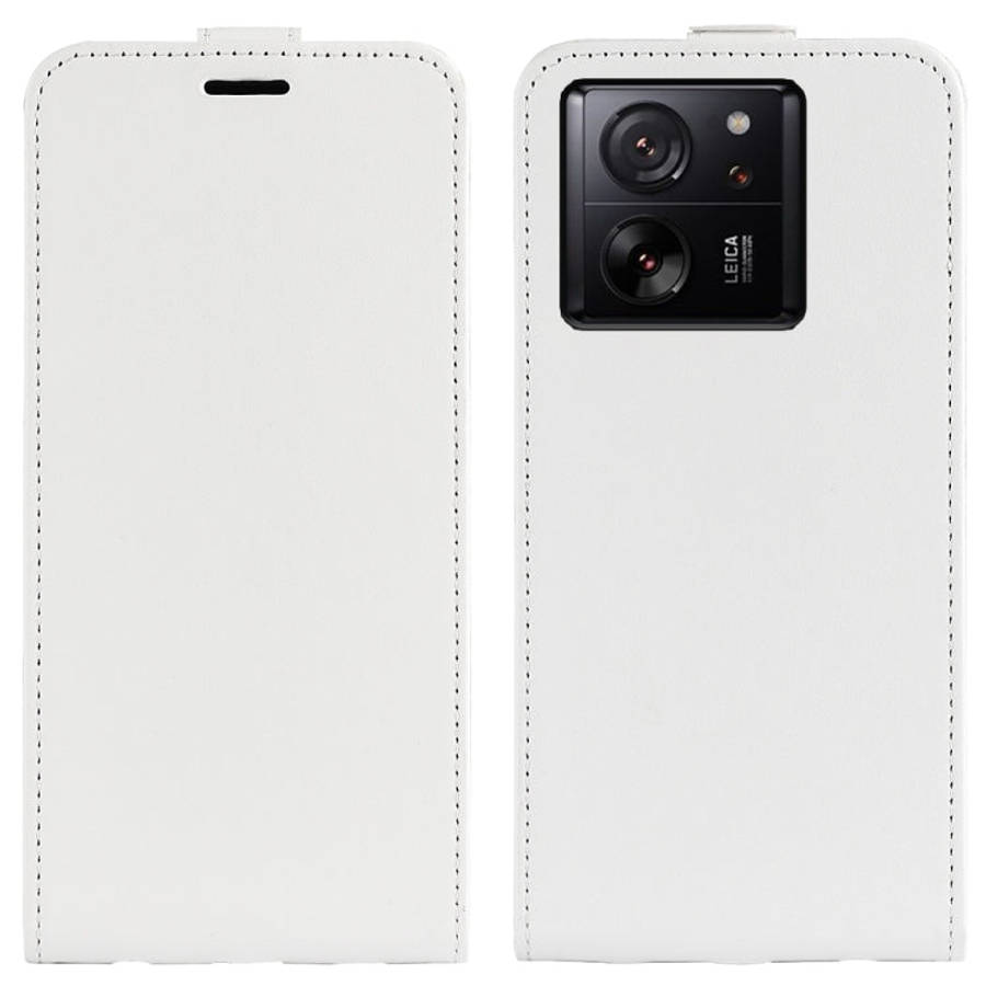R64 Texture Single Vertical Flip Leather Phone Case, For Xiaomi Redmi K70E, For Xiaomi 14 Pro, Fo...