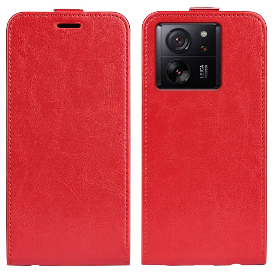 R64 Texture Single Vertical Flip Leather Phone Case, For Xiaomi Redmi K70E, For Xiaomi 14 Pro, Fo...