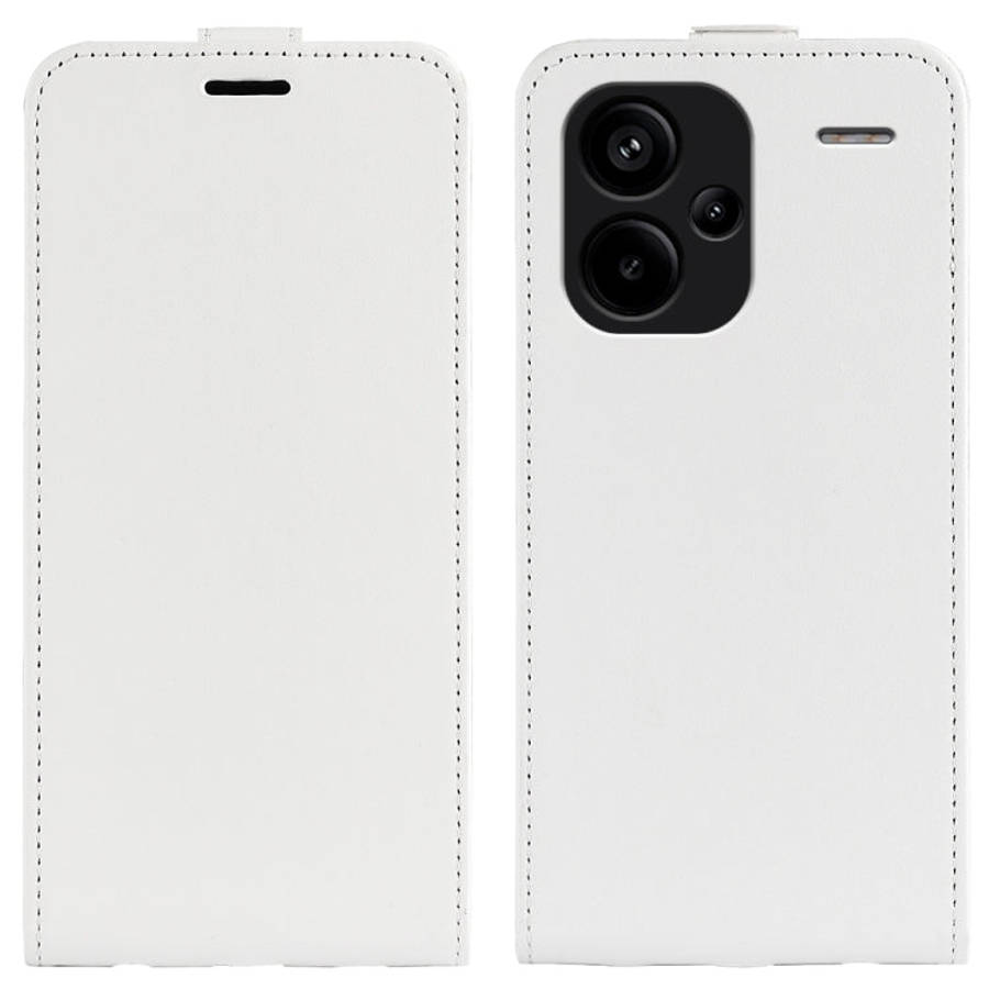 R64 Texture Single Vertical Flip Leather Phone Case, For Xiaomi Redmi K70E, For Xiaomi 14 Pro, Fo...