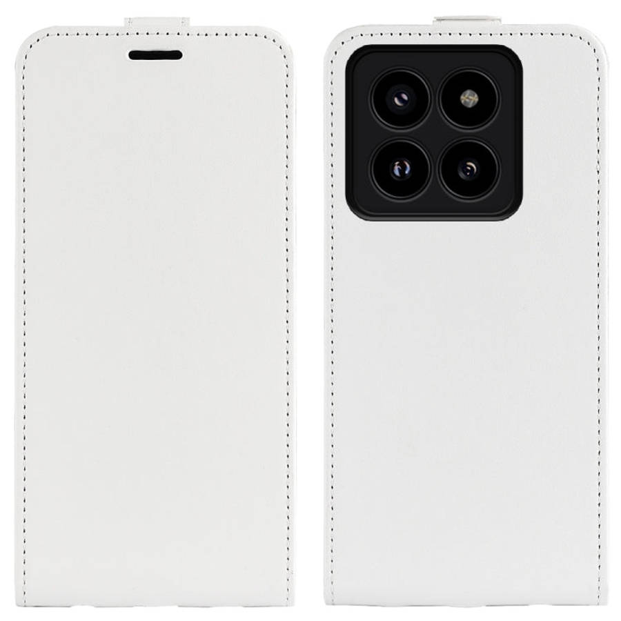 R64 Texture Single Vertical Flip Leather Phone Case, For Xiaomi Redmi K70E, For Xiaomi 14 Pro, Fo...
