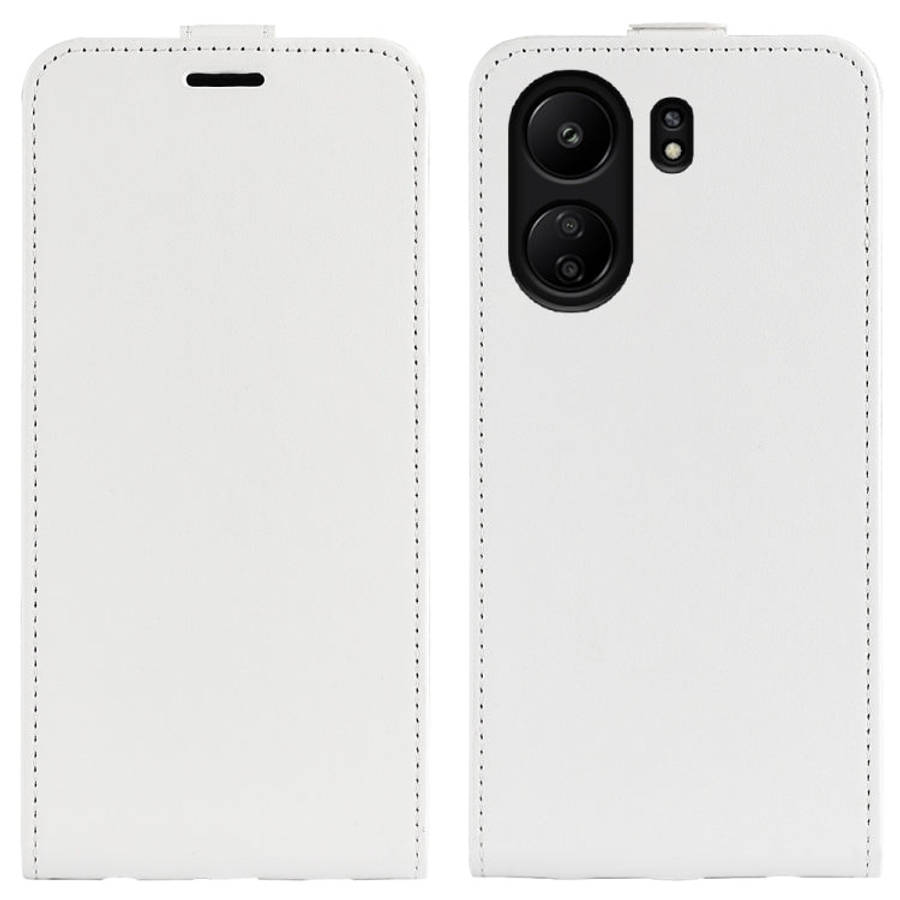 R64 Texture Single Vertical Flip Leather Phone Case, For Xiaomi Redmi K70E, For Xiaomi 14 Pro, Fo...