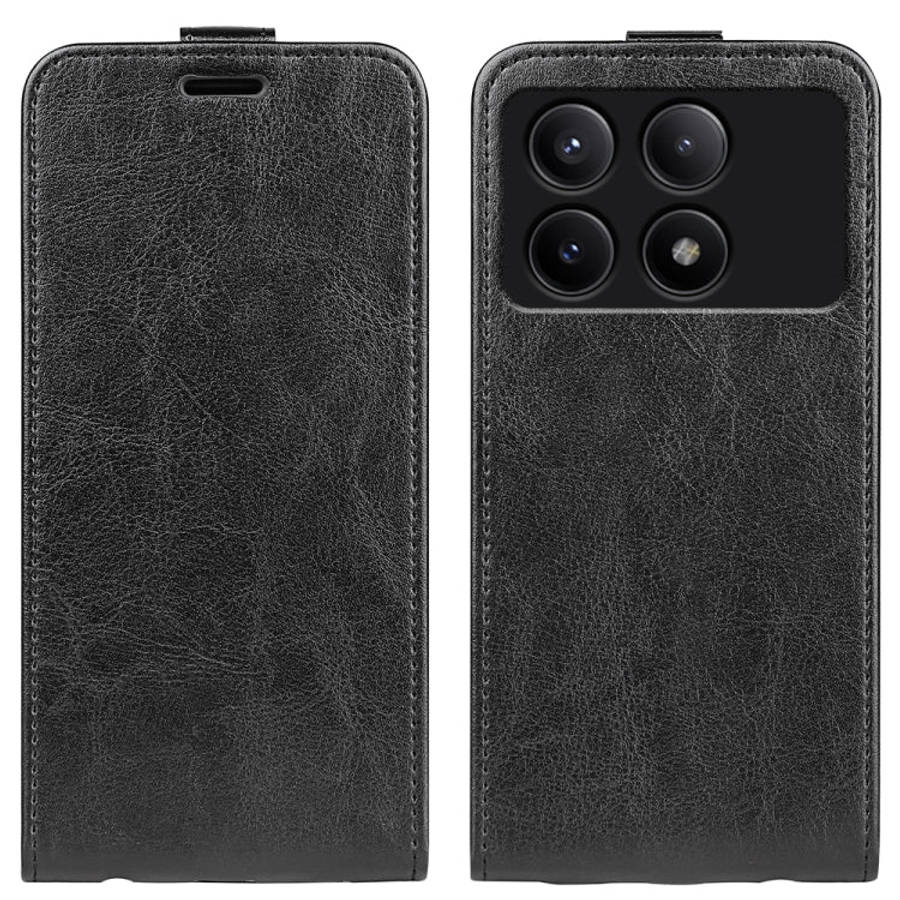 R64 Texture Single Vertical Flip Leather Phone Case, For Xiaomi Redmi 14C 4G, For Xiaomi Redmi K7...