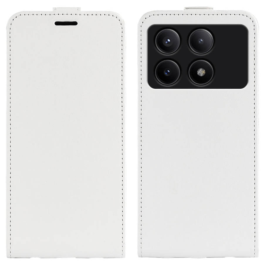 R64 Texture Single Vertical Flip Leather Phone Case, For Xiaomi Redmi K70E, For Xiaomi 14 Pro, Fo...