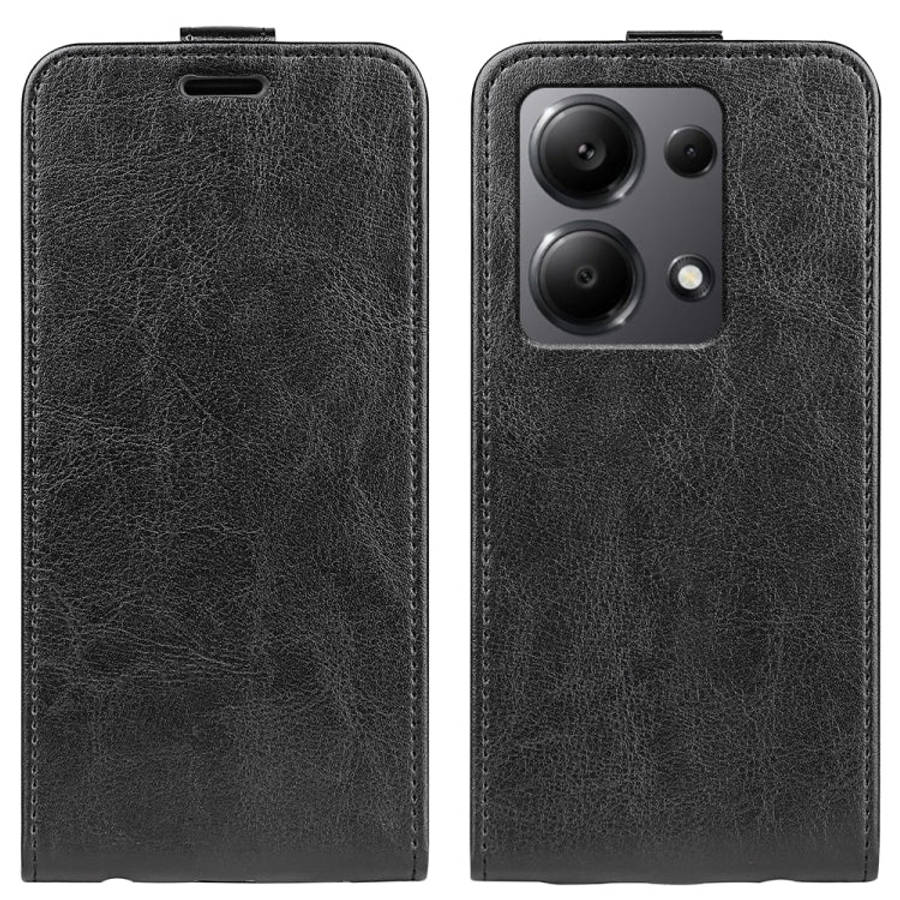 R64 Texture Single Vertical Flip Leather Phone Case, For Xiaomi Redmi Note 14 5G, For Xiaomi Redm...