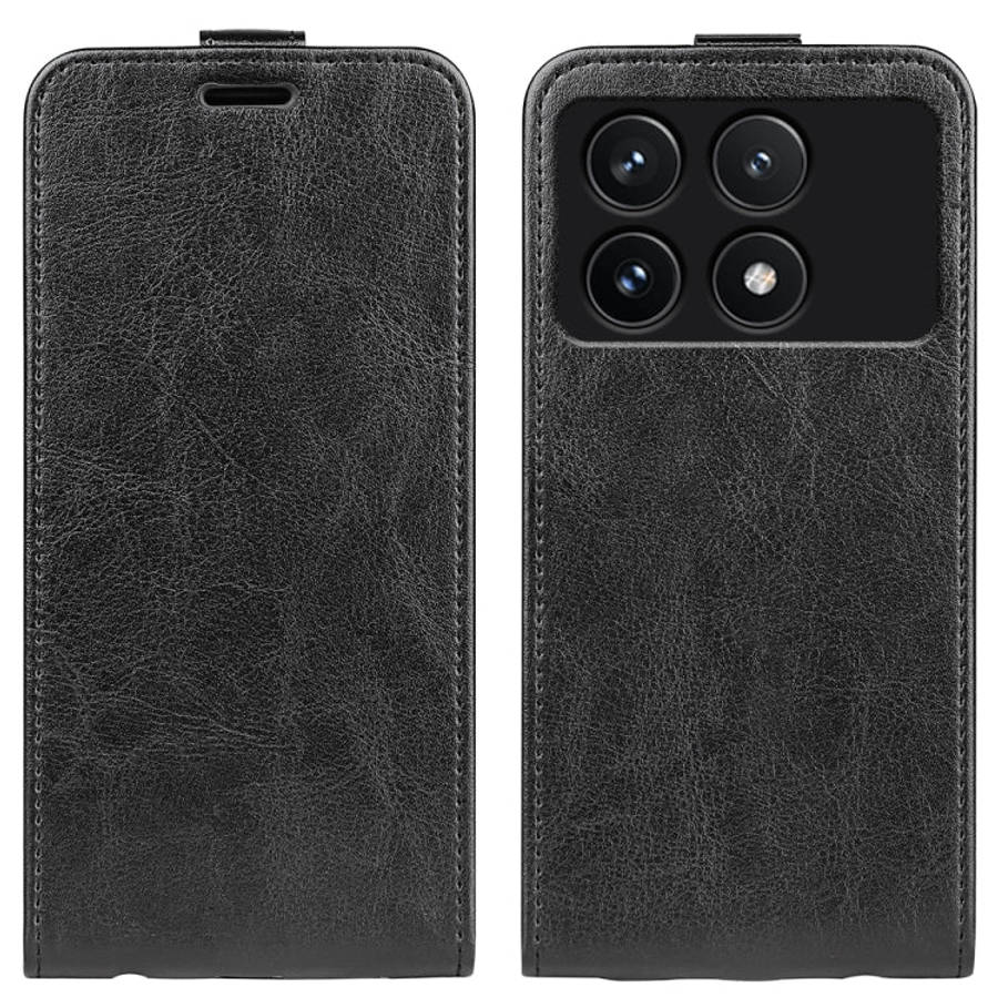 R64 Texture Single Vertical Flip Leather Phone Case, For Xiaomi Redmi K70E, For Xiaomi 14 Pro, Fo...