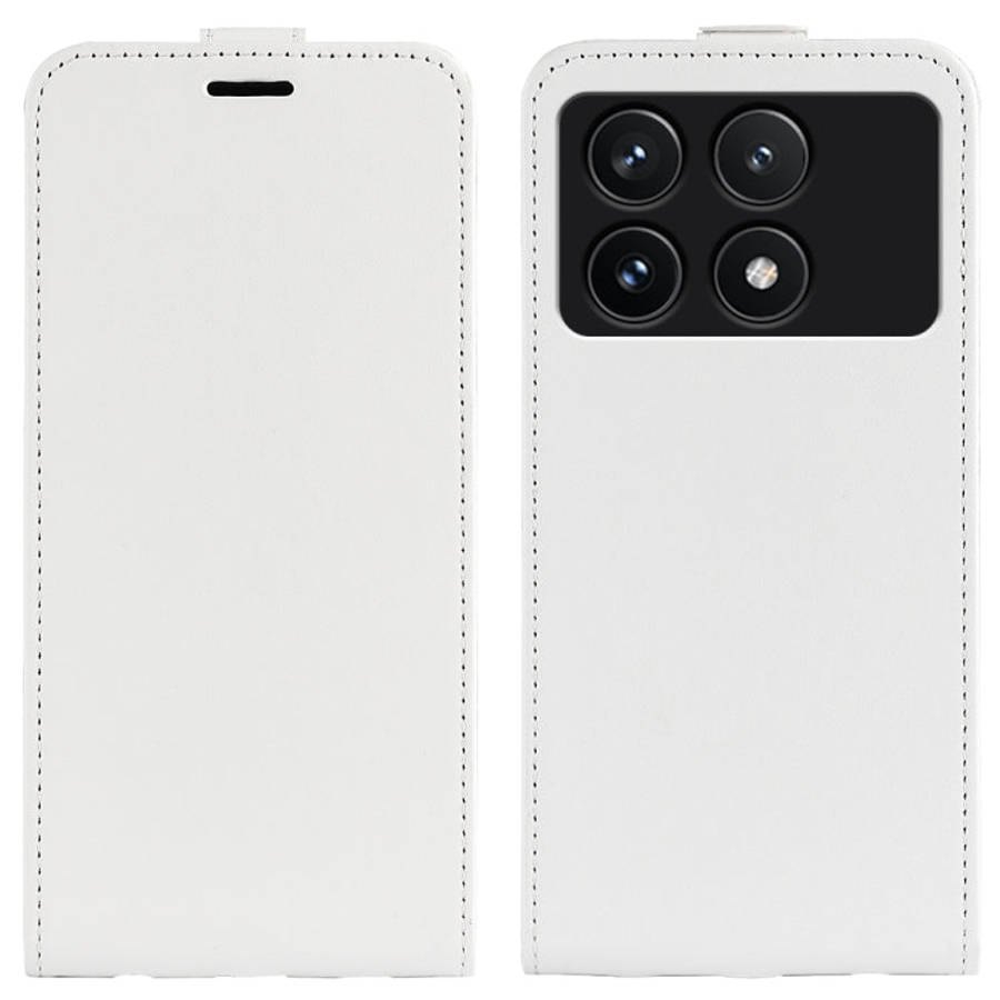 R64 Texture Single Vertical Flip Leather Phone Case, For Xiaomi Redmi K70E, For Xiaomi 14 Pro, Fo...