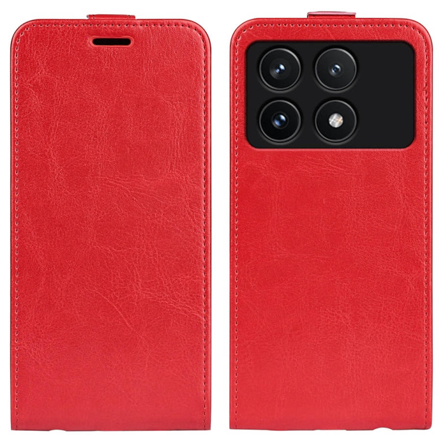 R64 Texture Single Vertical Flip Leather Phone Case, For Xiaomi Redmi K70E, For Xiaomi 14 Pro, Fo...