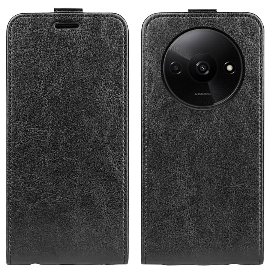 R64 Texture Single Vertical Flip Leather Phone Case, For Xiaomi Redmi Note 14 5G, For Xiaomi Redm...