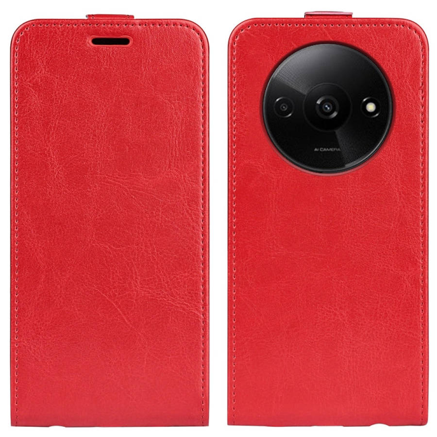 R64 Texture Single Vertical Flip Leather Phone Case, For Xiaomi Redmi Note 14 5G, For Xiaomi Redm...