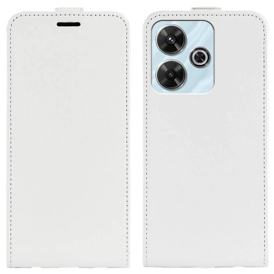 R64 Texture Single Vertical Flip Leather Phone Case, For Xiaomi Redmi Note 14 5G, For Xiaomi Redm...