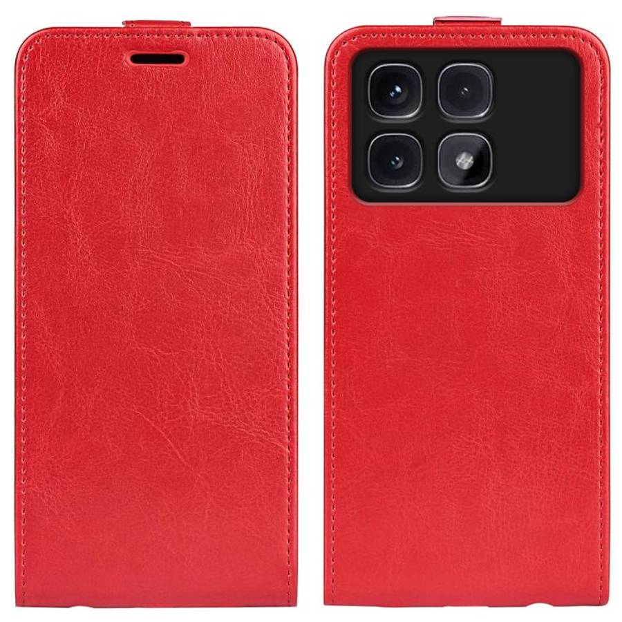 R64 Texture Single Vertical Flip Leather Phone Case, For Xiaomi Redmi Note 14 5G, For Xiaomi Redm...